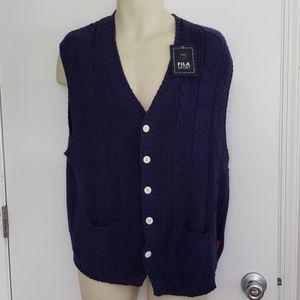 NWT Vintage 90's Fila Sport Sweater Size L